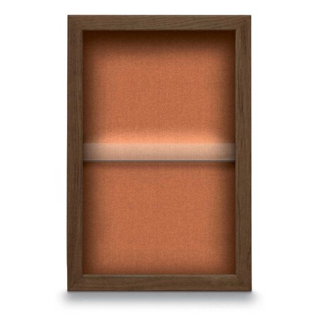United Visual Products Indoor Enclosed Combo Board, 48"x36", Black Frame/Burgundy & Cloud UVCB4836B-BURGUN-CLOUD